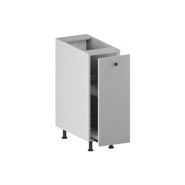 Base Cabinet (Pull-out Front with Crome Unit) for kitchen